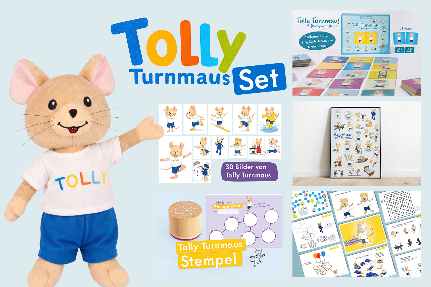 Kinderturnen Material